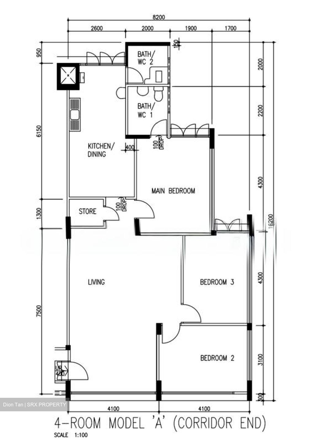 Blk 441 Jurong West Avenue 1 (Jurong West), HDB 4 Rooms #593586571